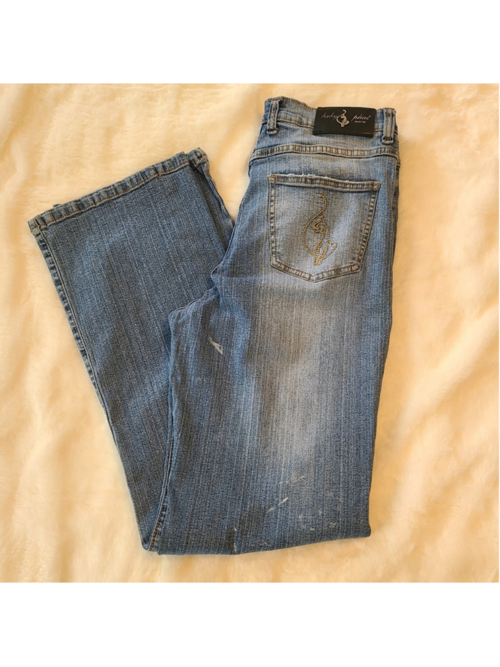 Vintage Baby Phat Jeans Tagged Size 14 (Fits Like 4/6) Y2K Denim Medium Wash